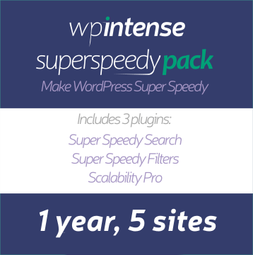 Super Speedy Pack - 1 year, 5 sites